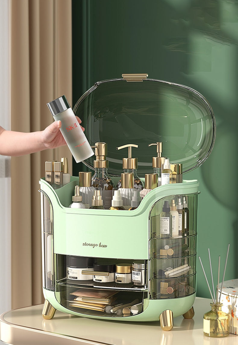BeautyEssence Organizer – Stylish Makeup Storage for You Bowlift