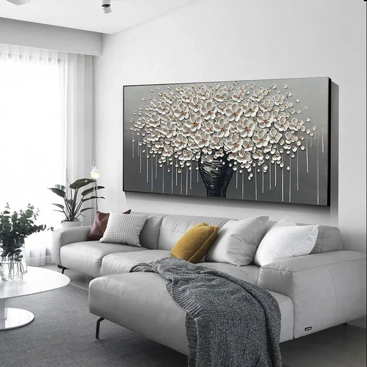 Modern Abstract Flower Tree Wall Art Fine Art Canvas Prints Large Sizes Pictures For Living Room Bedroom Home Office Art Decor | Bowlift