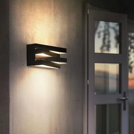 BowLift | Weather-Resistant LED Wall Lamp for Exterior Elegance