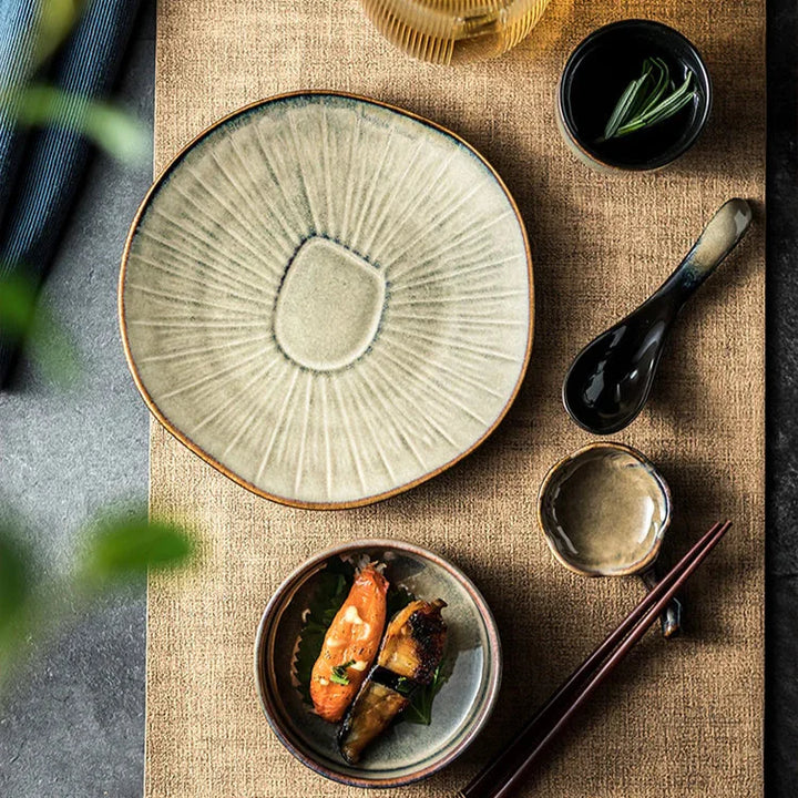 Ikari 5-Piece Dinnerware Set Bowlift
