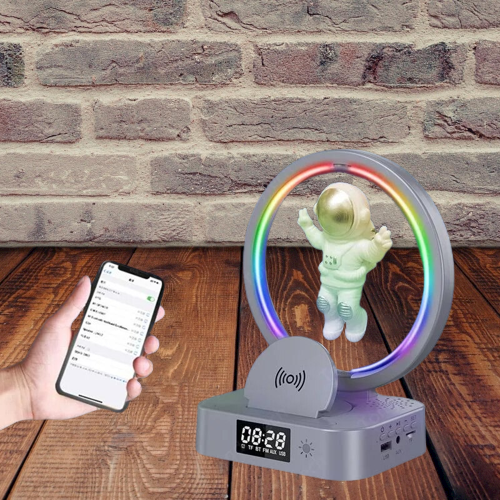 BowLift | Galactic Astranout Alarm Clock RGB Speaker