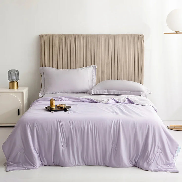 High-Quality Cooling Blanket – Smooth Air-Conditioning Comforter, Lightweight Summer Quilt with Double-Sided Cooling Fabric | Bowlift