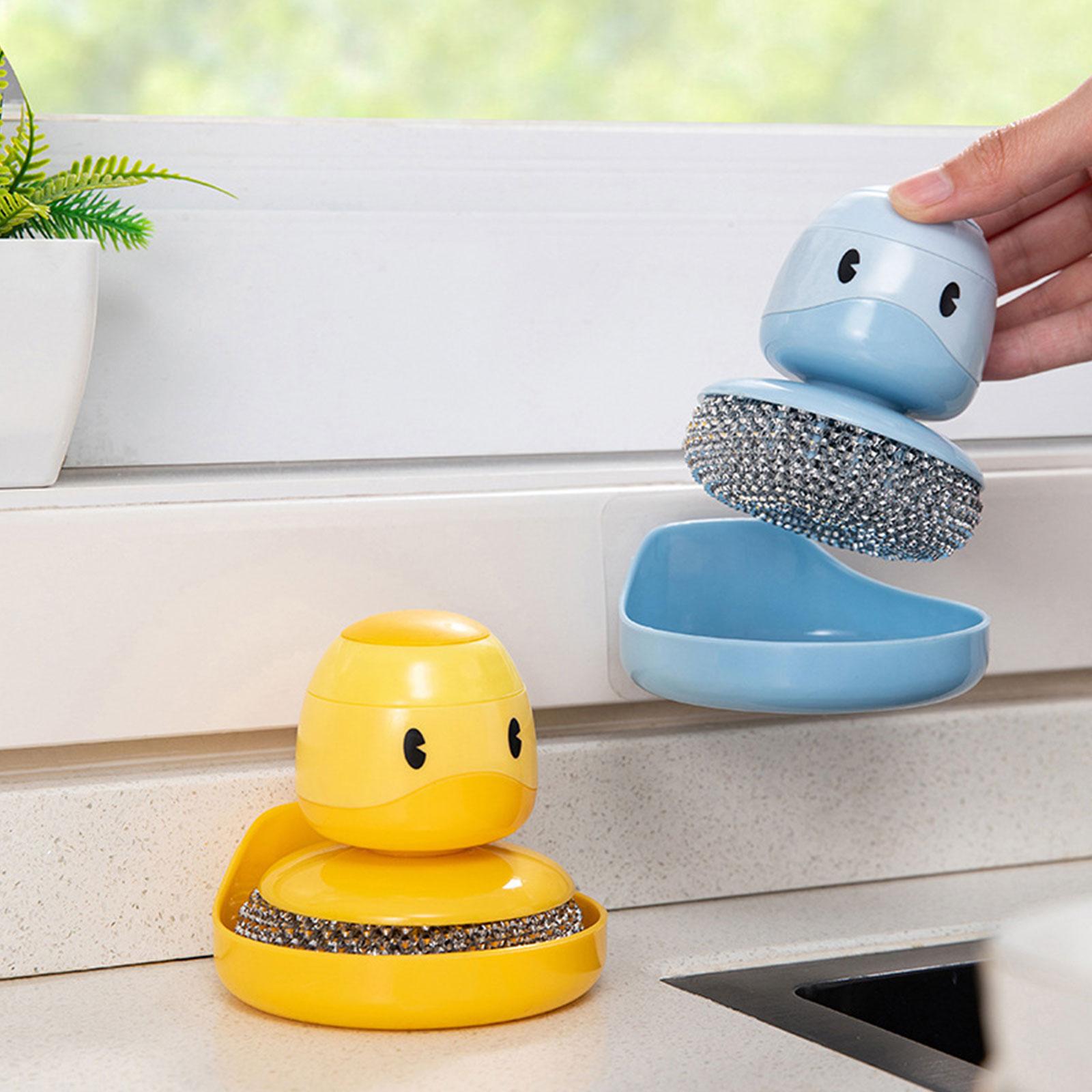 BowLift | Duck Shape Dishwashing Scrubber