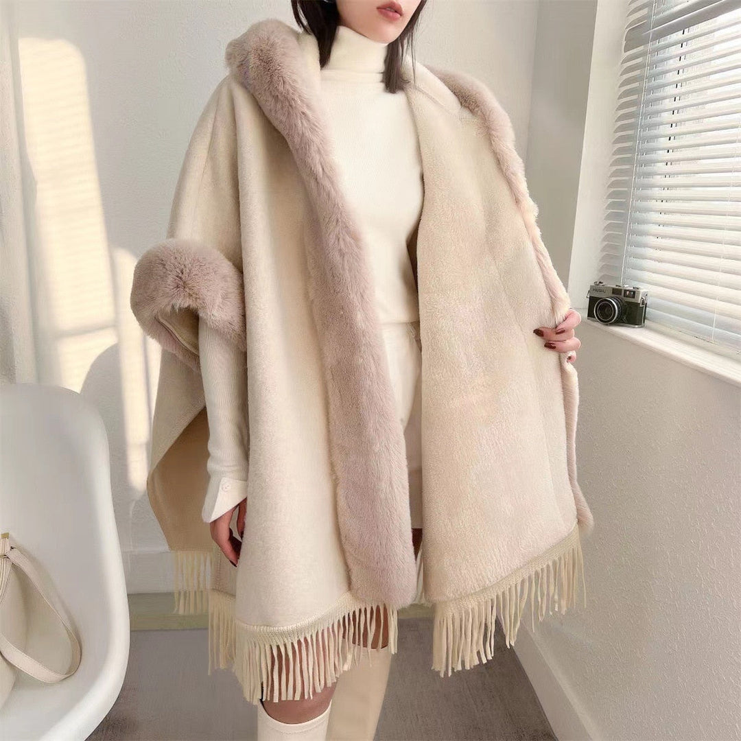 BowLift | Wearable Blanket Women Lining Long Poncho