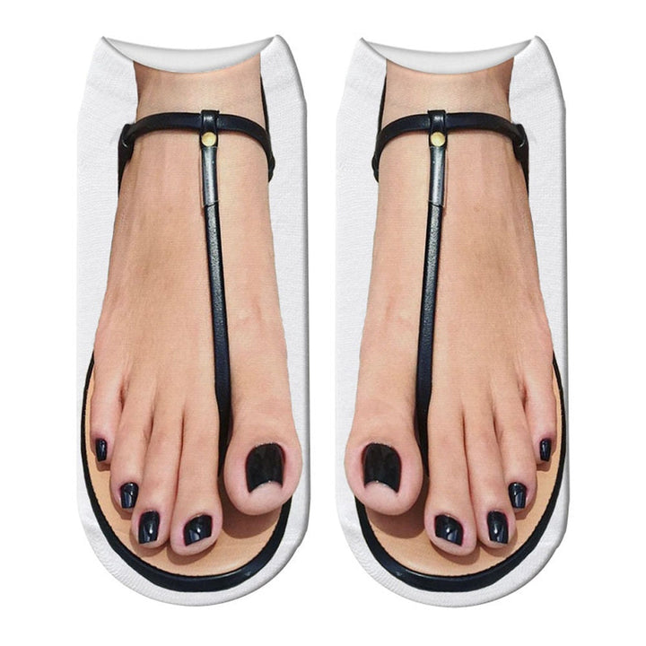 BowLift | 3D Printed Funny Creative Ankle Socks