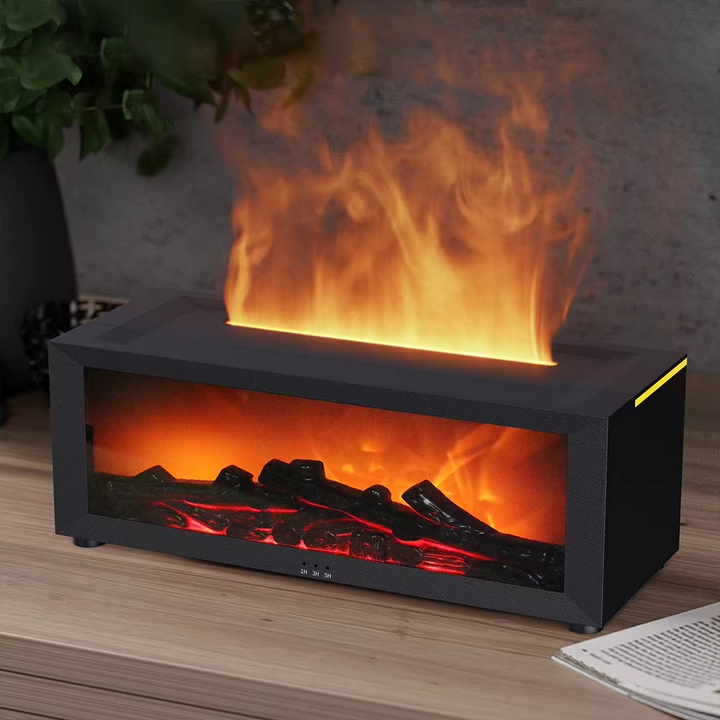 BowLift | Simulated Flame Aromatherapy Diffuser and Air Humidifier with Timer