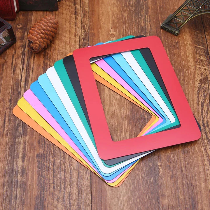 Magnetic Fridge Colorful DIY Photo Frames | Bowlift