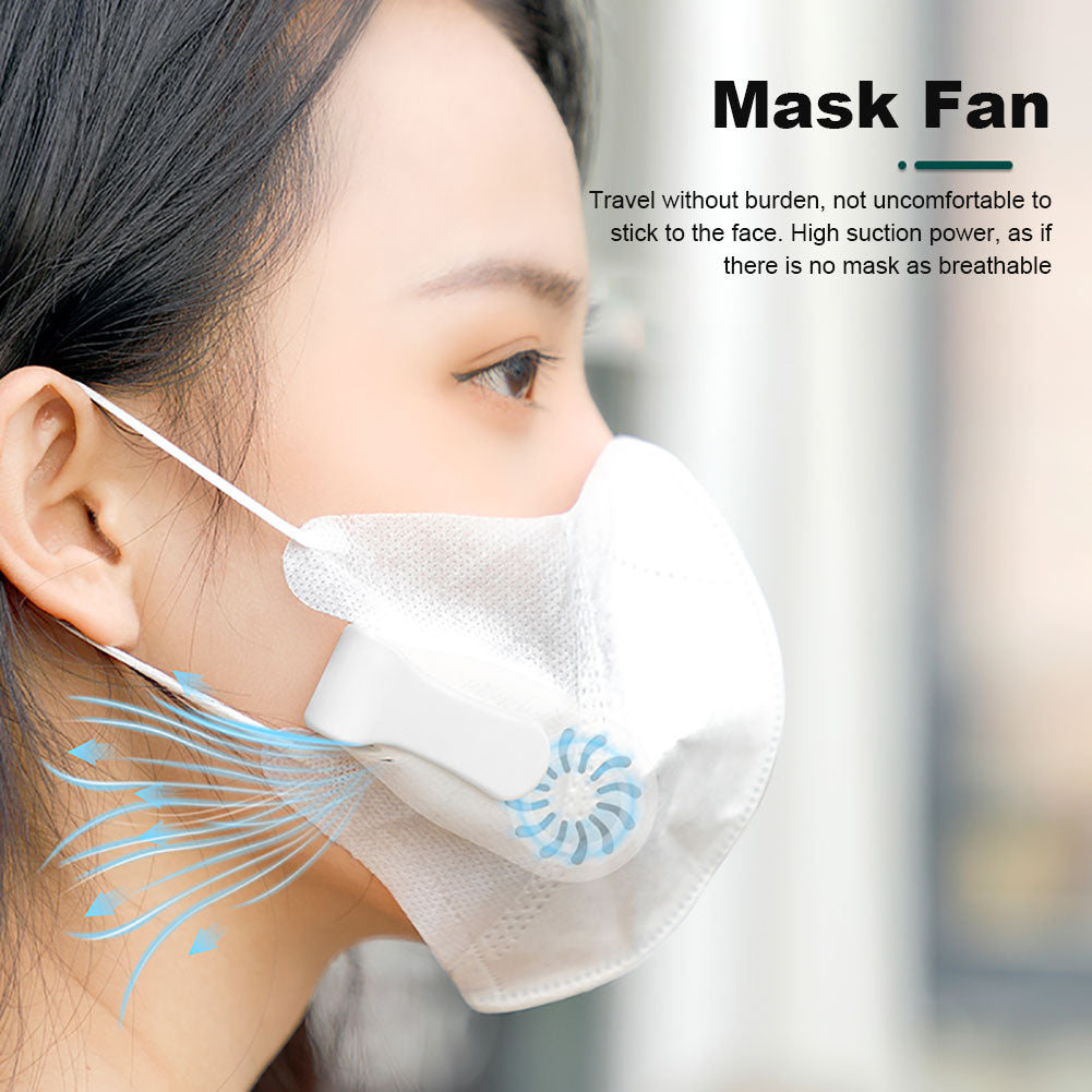 Wearable Clip-On Face Mask Fan | Bowlift