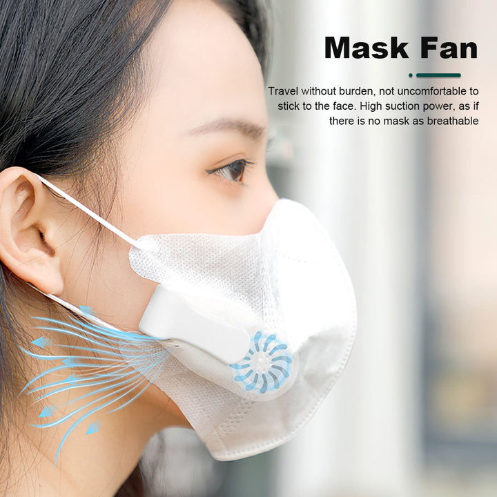 Wearable Clip-On Face Mask Fan | Bowlift