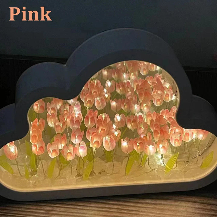 Tulip Atmosphere Infinite Flowers Night Light | Bowlift