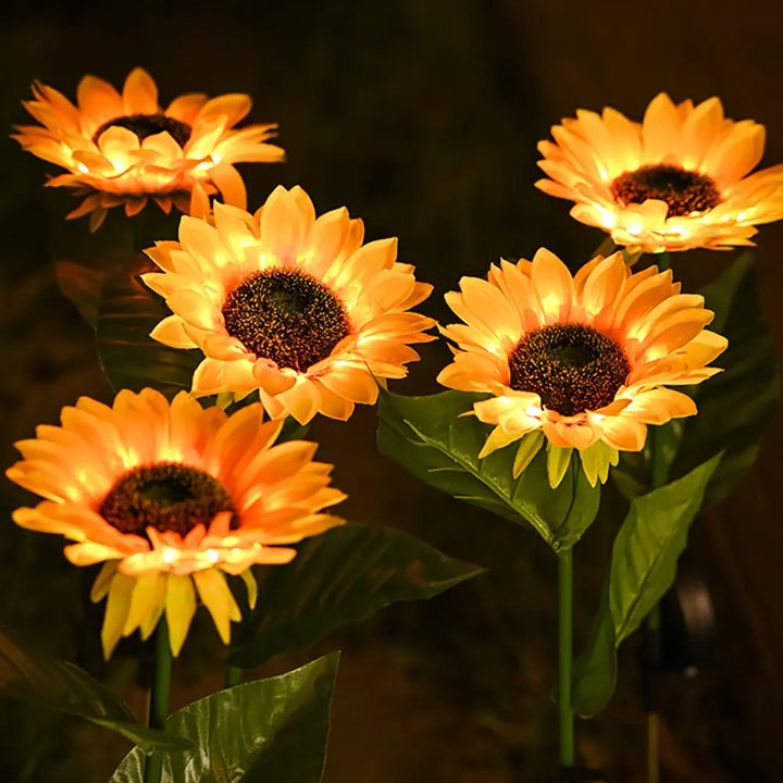 SolarBloom – Realistic Sunflower Garden Lamp for Outdoors Bowlift