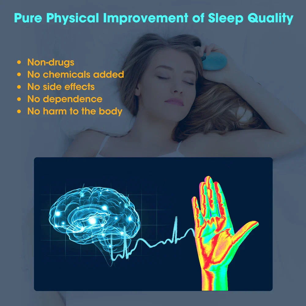BowLift | Handheld sleep aid device against insomnia and anxiety