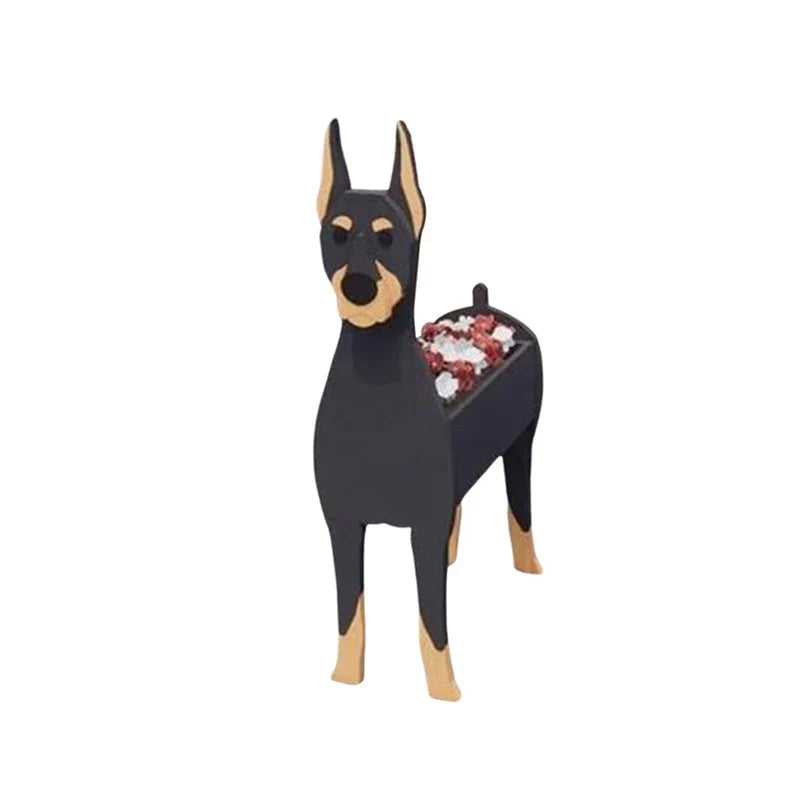 BowLift | Flower pot - Pawsome - Dog plant container - Various breeds