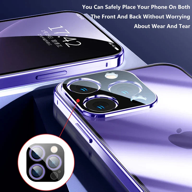 BowLift | Invisible Shield Full Cover Anti-Peep Privacy  Magnetic Phone Case