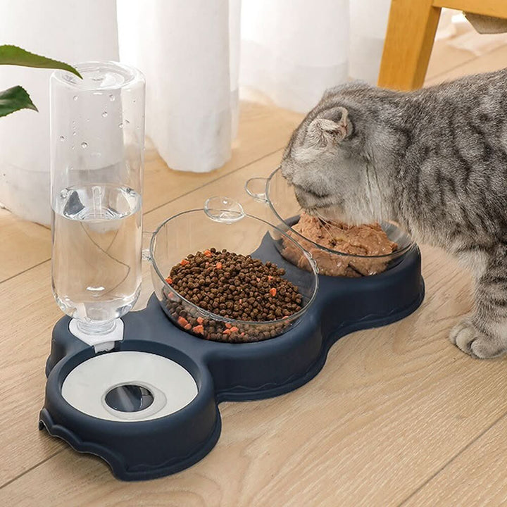 BowLift | KARLFEAST – 3-in-1 feeding station with water dispenser & elevated bowl