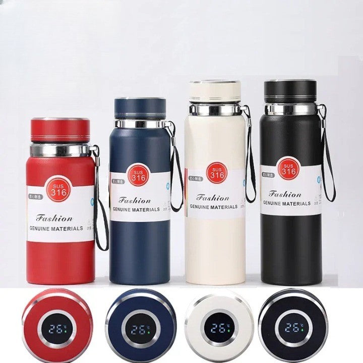Stainless Steel Tea Maker Digital Temperature Thermos | Bowlift