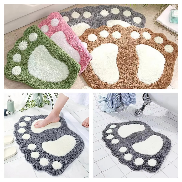 BowLift | Luxurious Ultra-Fine Fiber Bathroom Mat, Super Absorbent and Non-Slip