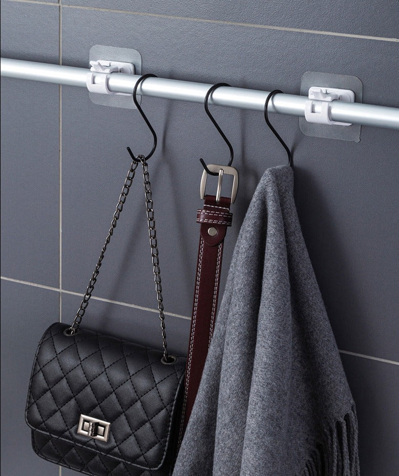 Self Adhesive Curtain Rod Holder | Bowlift