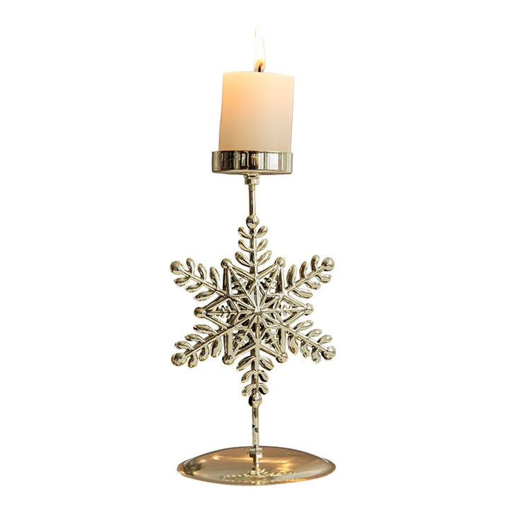 Christmas Candle Holders - Star and Christmas Tree Design for Festive Decoration | Bowlift