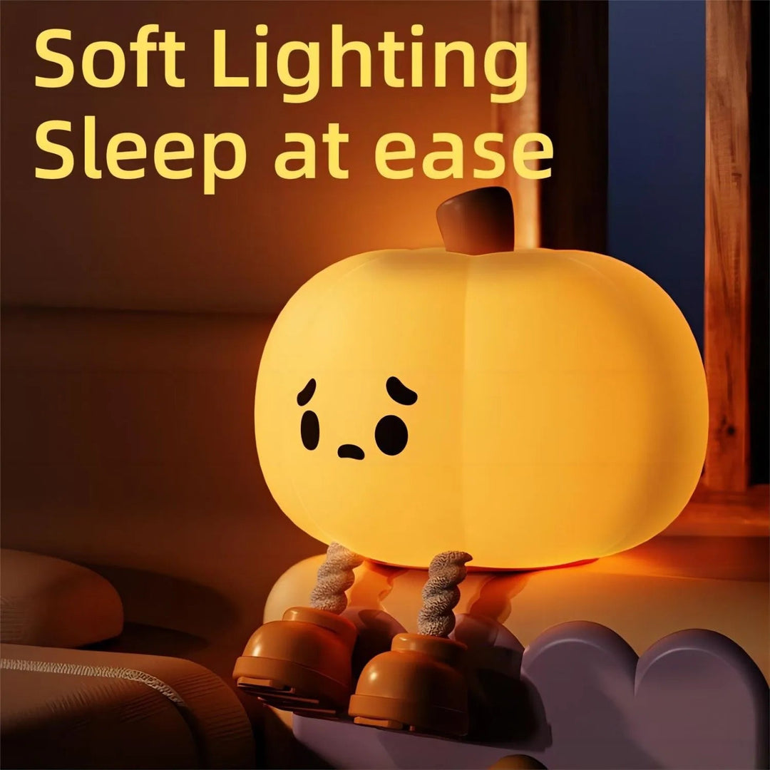 BowLift | Sad Pumpkin Touch Sensor Lamp Decor