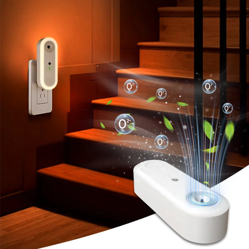 BowLift | Air purifier & night light Aeroluna | Ion technology without filter | For bedroom, kitchen & office | Compact & quiet