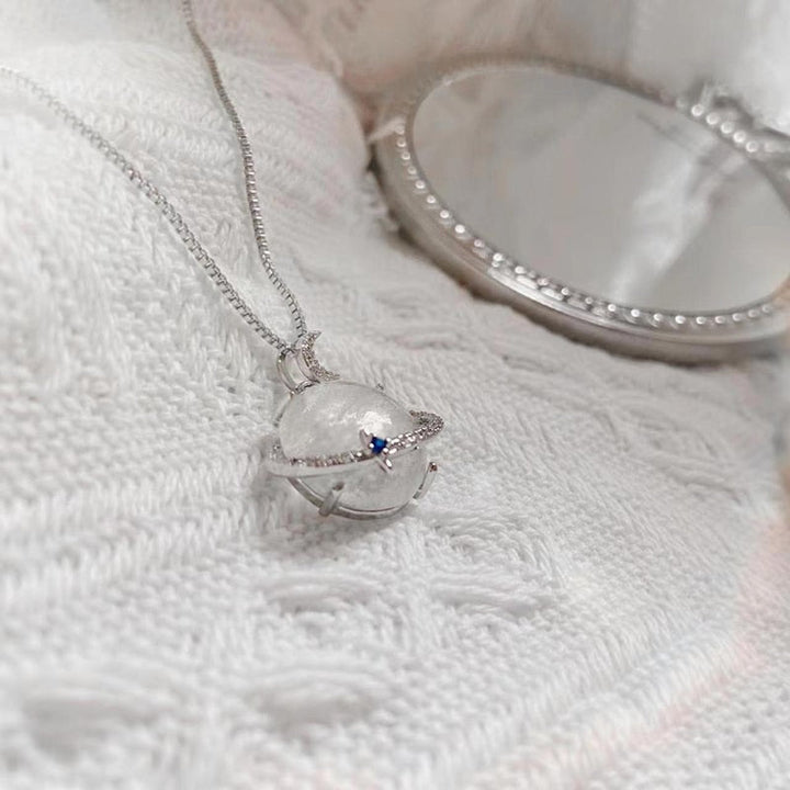 BowLift | Elegant Lunar Bliss Crystal Necklace