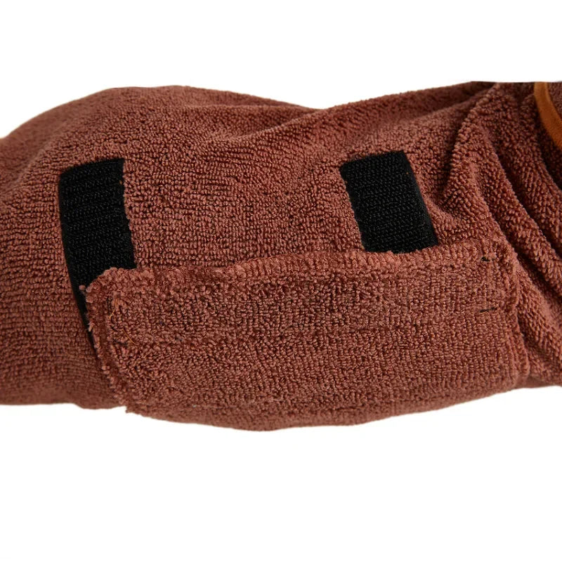 Pet bathrobe, highly absorbent and quick-drying Bowlift