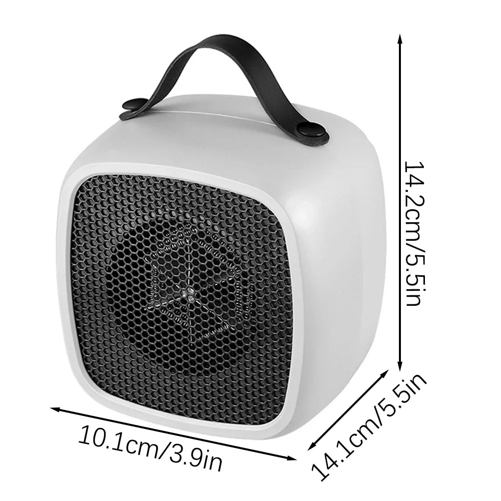 BowLift | 500W Portable Mini PTC Ceramic Heater for Indoor and Office
