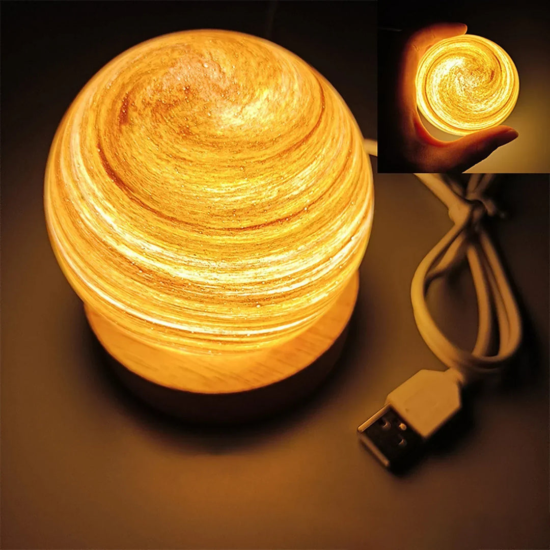 BowLift | CosmicGlow - Mini night lights 3D - solar decoration LED - galaxy ambiance