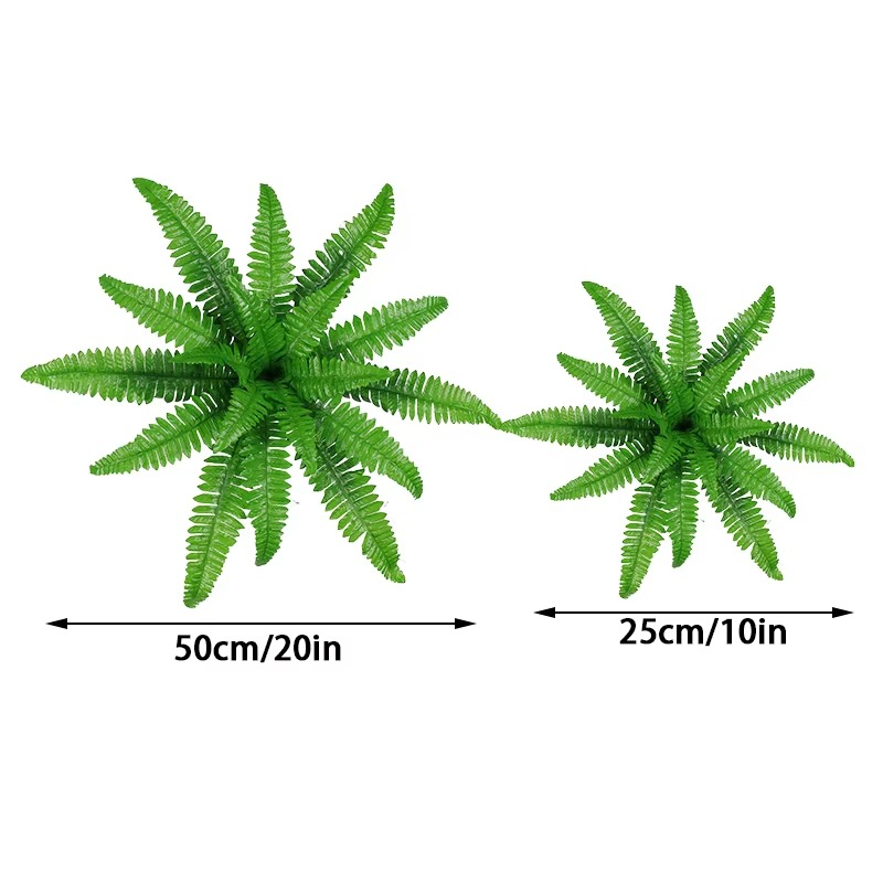 BowLift | UV-Resistant Lifelike Boston Fern for Outdoor and Indoor Decor