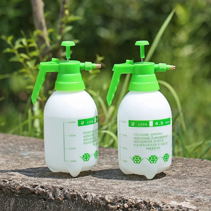BowLift | GreenMist Spray Bottle | 2 L Volume | Adjustable Nozzle | Hand Pump for Garden & Houseplants