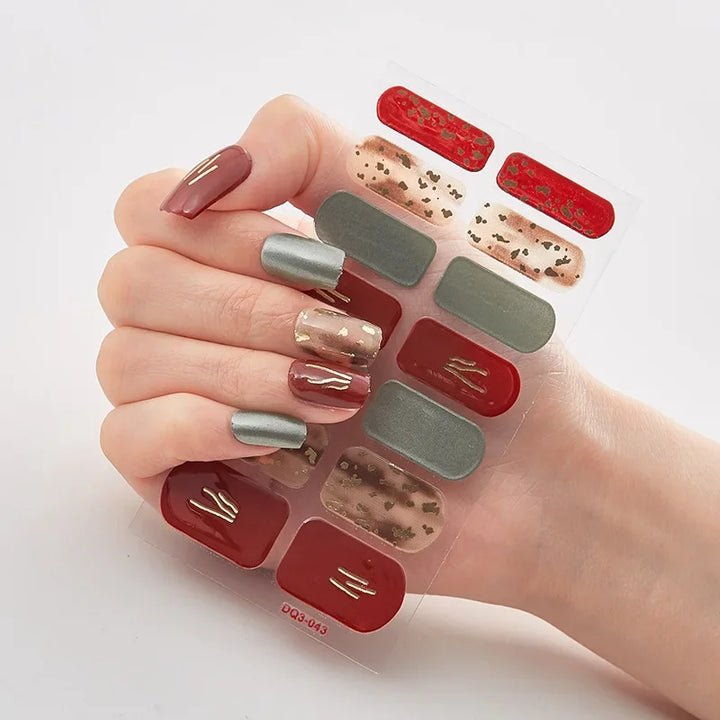 BowLift | Christmas Nail Stickers | Festive Designs | Easy to Apply