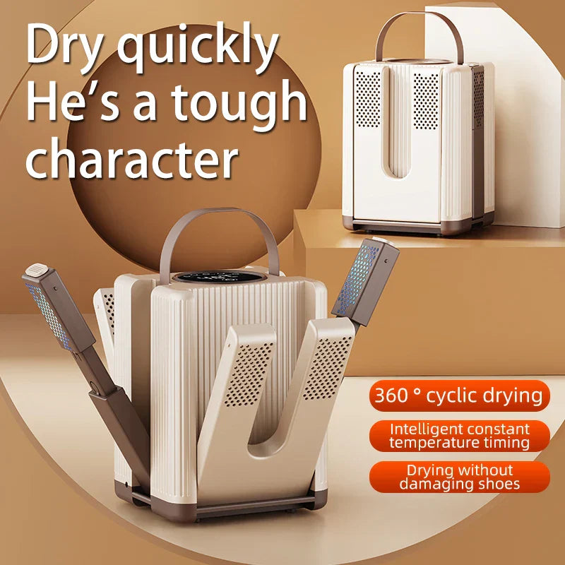 BowLift | Six-Arm Quick Heating Foldable Electric Shoe Dryer
