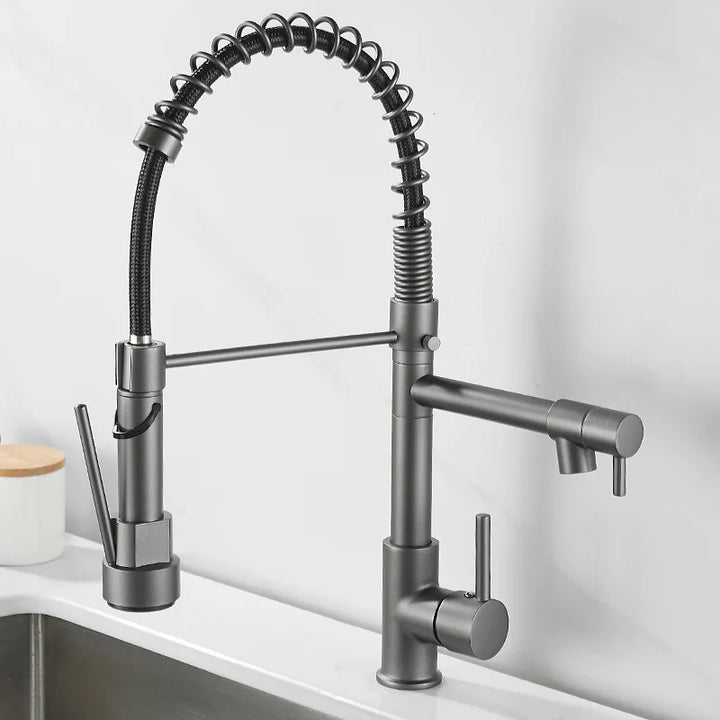 AquaFusion – Modern Kitchen Tap with Stylish Functionality Bowlift