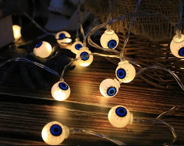 BowLift | Halloween LED Pumpkin & Skull String Lights