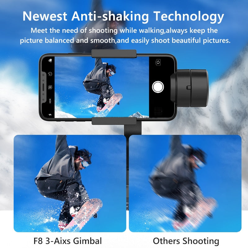 BowLift | Smart Capture Axis Gimbal Handheld Stabilizer