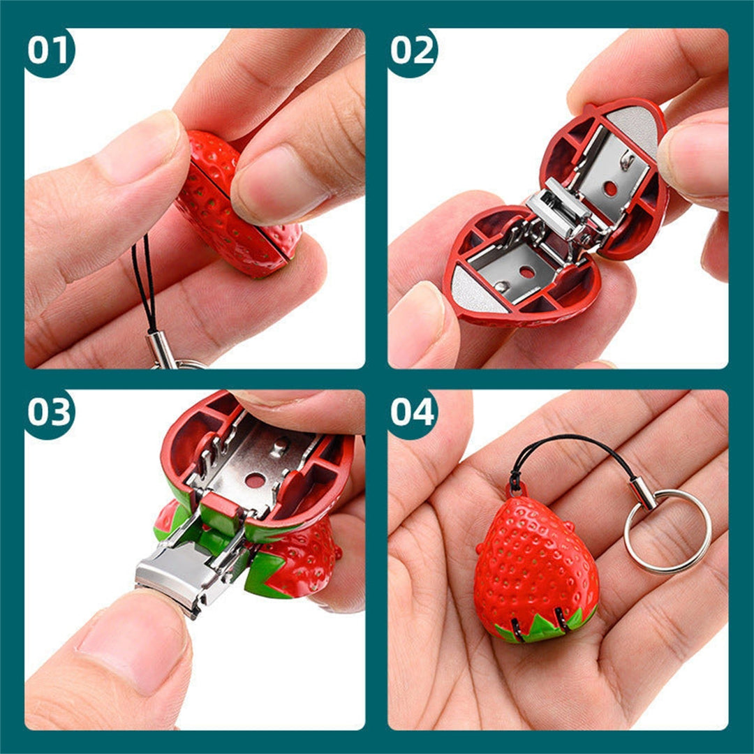BowLift | Mini Fruits Animal Nail Clipper