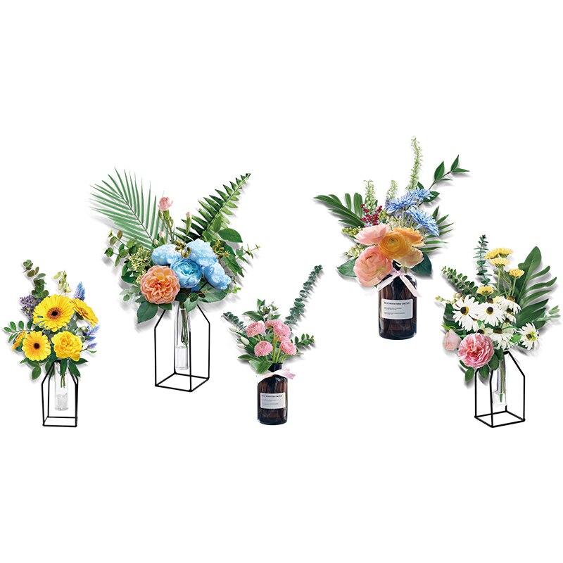 3D Nature Wind Green Plant Wall Sticker | Bowlift