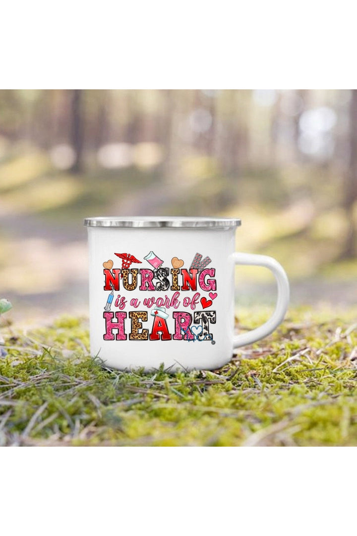 Life Themes Enamel Cup | Bowlift