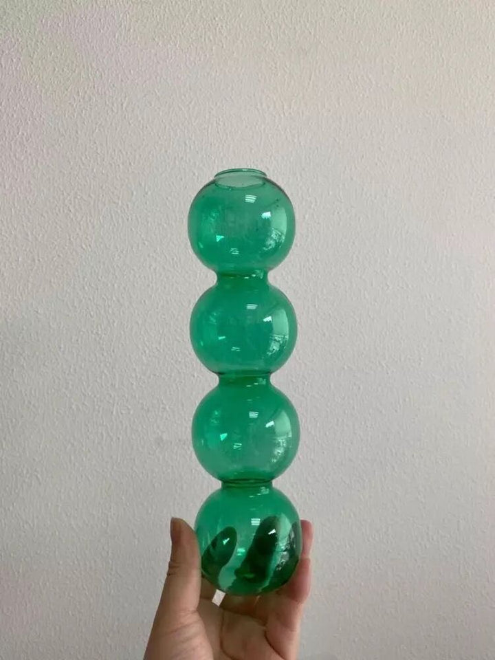 Layered Globe Glass Vase | Bowlift