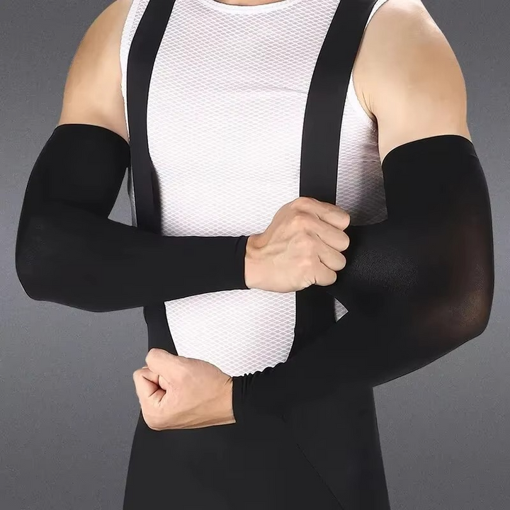 BowLift | UV Protective Ice Silk Arm Sleeves for Sports & Outdoor Activities