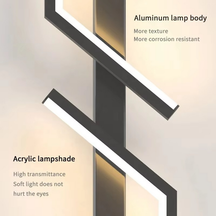 BowLift | Sleek LED Strip Wall Sconce for Modern Home Decor