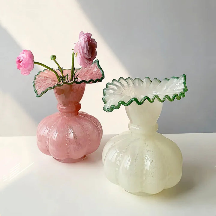 Glass Pumpkin Vase | Bowlift