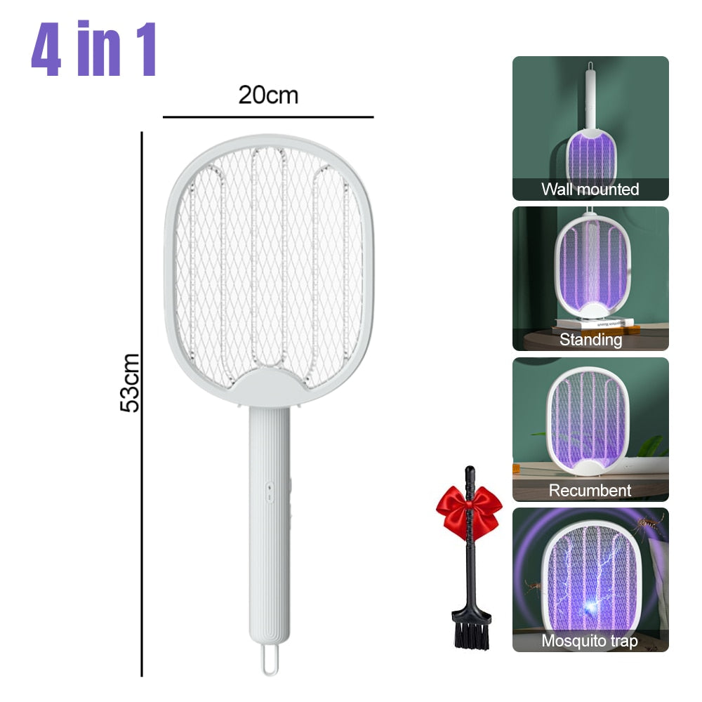 6in1 Rotatable Electric Mosquito Zapper | Bowlift