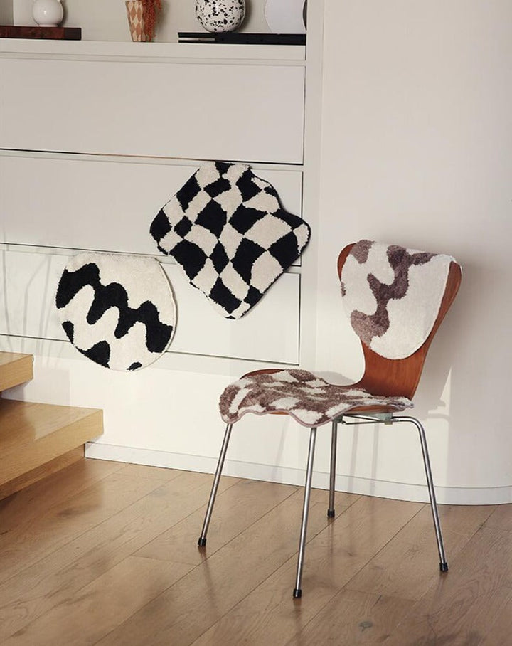 Wavy Grid Seat Cushion | Bowlift