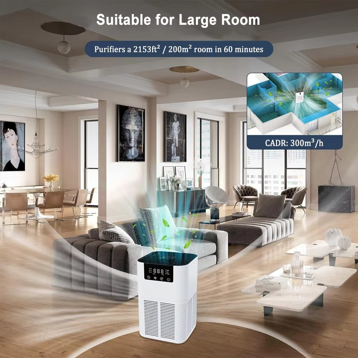 BowLift | Compact Air Purifier with HEPA Filter, Aromatherapy, and Quiet Operation