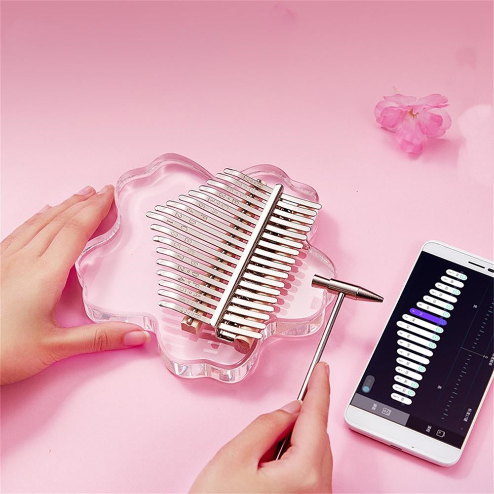 BowLift | Cherry Blossom Kalimba Acrylic Thumb Piano