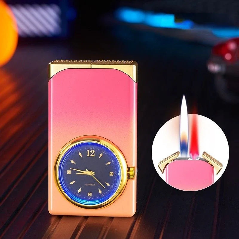 Creative Dual Fire Gradient Color Lighter Watch | Bowlift