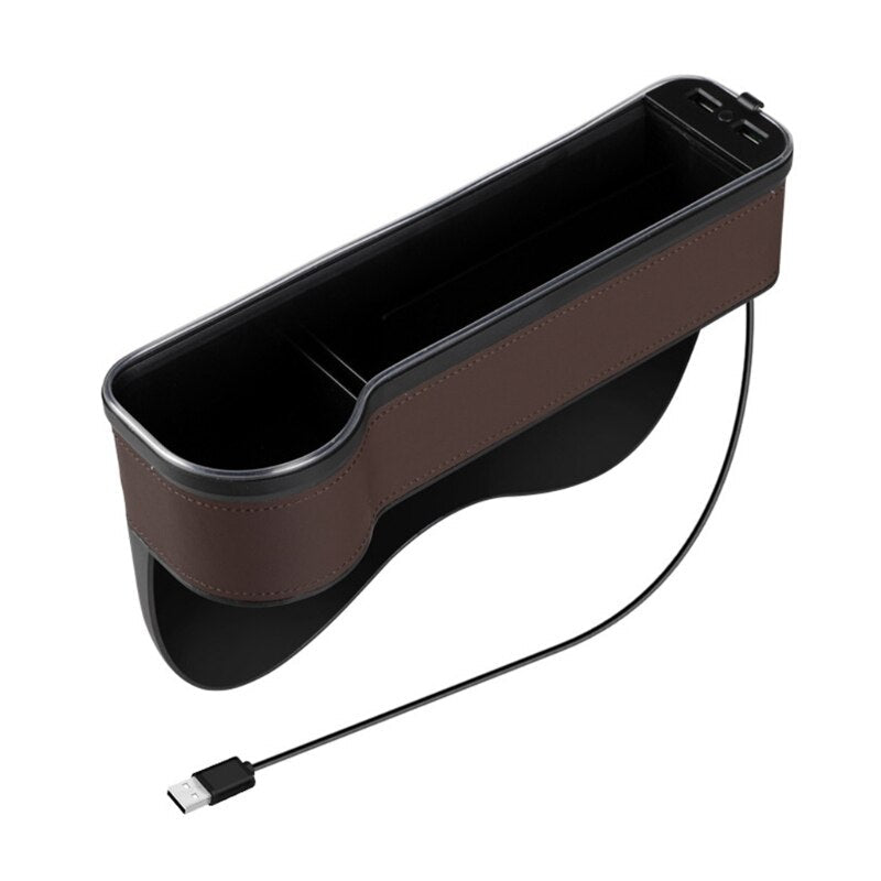 BowLift | USB Charging LED Car Seat Gap Organizer