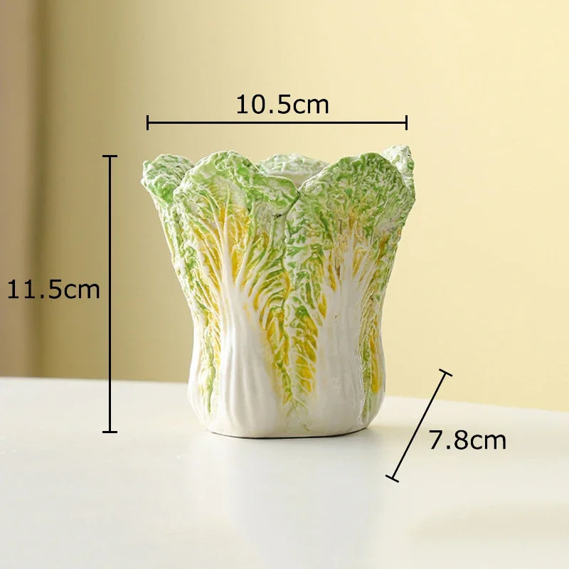 Chinese Cabbage Ceramic Jar | Bowlift